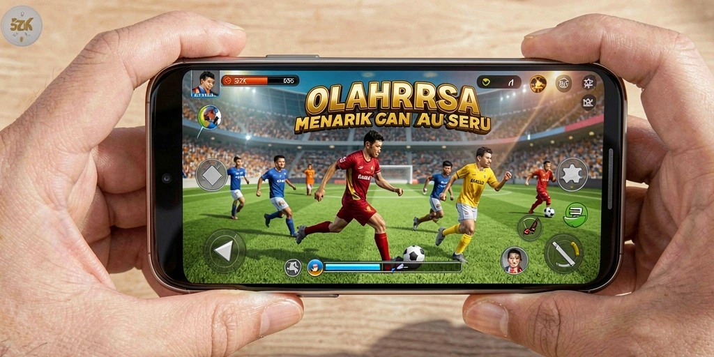 Tampilan gameplay seru dalam 5ZK dengan berbagai olahraga.