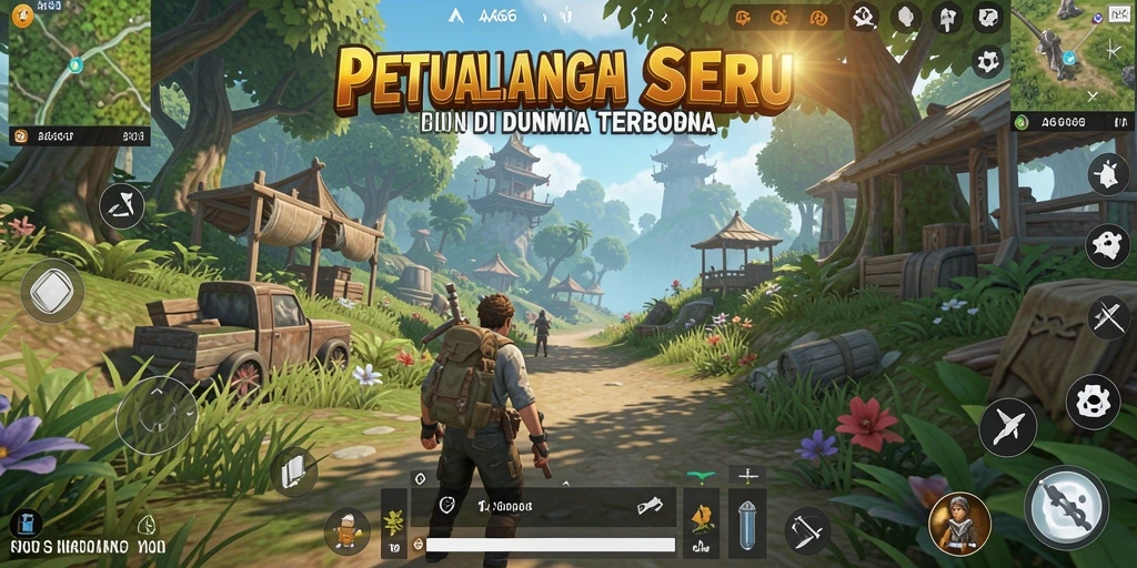 Tangkapan layar dari gameplay AA666 yang menakjubkan dan mendebarkan.