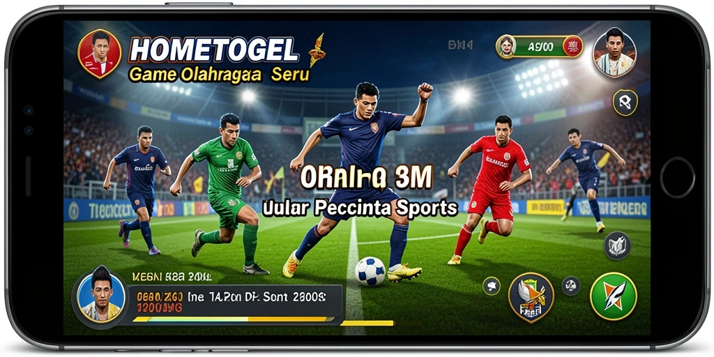 Tampilan gameplay yang menarik dan seru dalam HOMETOGEL.