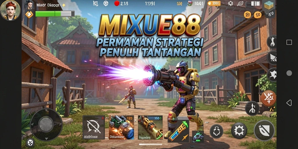 Screenshot gameplay <strong>MIXUE88</strong> yang menampilkan aksi strategi menegangkan.